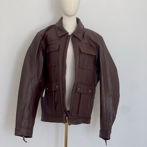 Harley-Davidson Classic Brown Leather Jacket - Men’s Size L